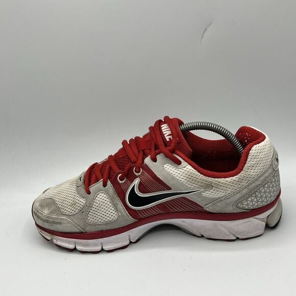 Nike Zoom Pegasus 28 Red/White Mens Size 8.5 Mesh Running Athletic Sneakers Shoe - Picture 5 of 12